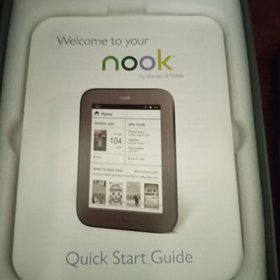 NOOK SIMPLE TOUCH READER AND A HP PHOTOSMART 120 DIGITAL CAMERA