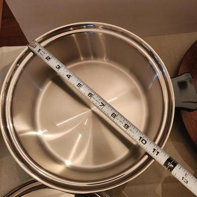 Lot of Health Craft Tampa 304 surgical steel Pot & Pans