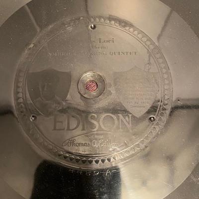 Vintage Edison Record
