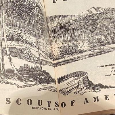 Vintage Boy Scout Books