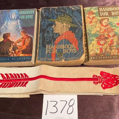 Vintage Boy Scout Books