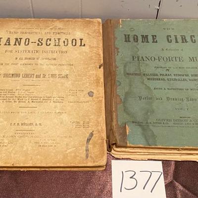 1896 Piano Books