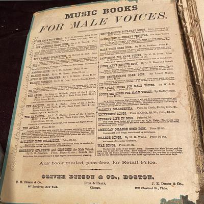 1896 Piano Books