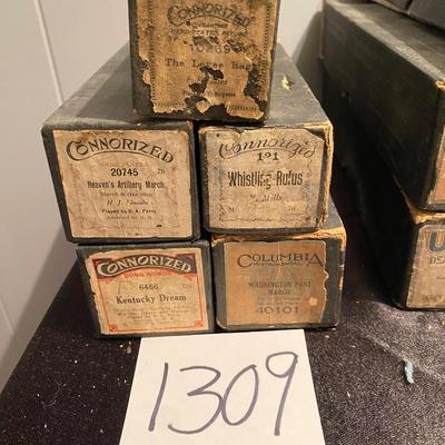 Vintage Player Piano Rolls