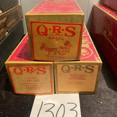 Vintage Player Piano Rolls