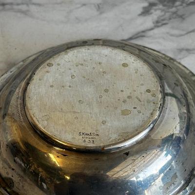 Early S Kirk & Son Sterling Silver Bowl 104 grams