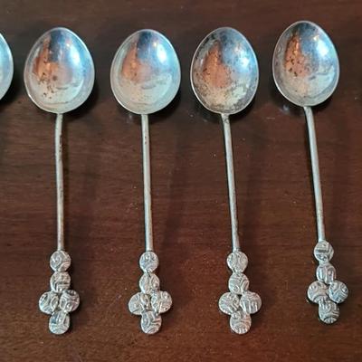 Vintage Demitasse Spoon Set (6)