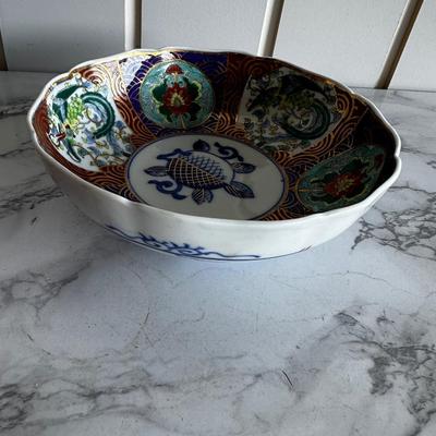 Lot of 12 Vintage Imari Bowls marked on bottom