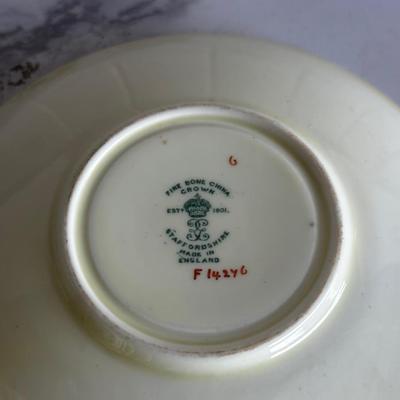 Staffordshire Tea cup and saucer