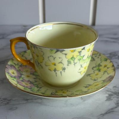 Staffordshire Tea cup and saucer