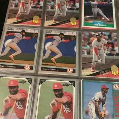 Baseball Cards - Hall of Famers - Near Mint Binder Full