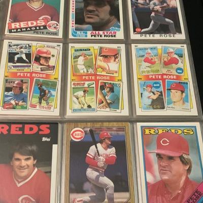 Baseball Cards - Hall of Famers - Near Mint Binder Full