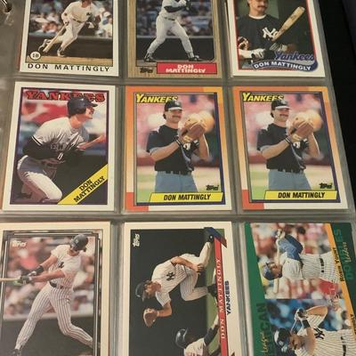 Baseball Cards - Hall of Famers - Near Mint Binder Full