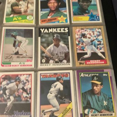 Baseball Cards - Hall of Famers - Near Mint Binder Full