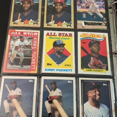 Baseball Cards - Hall of Famers - Near Mint Binder Full
