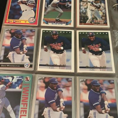 Baseball Cards - Hall of Famers - Near Mint Binder Full