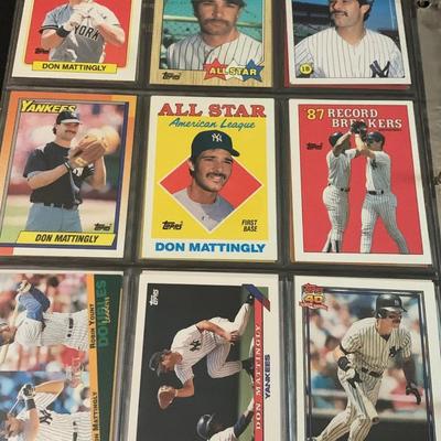 Baseball Cards - Hall of Famers - Near Mint Binder Full