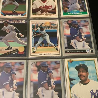 Baseball Cards - Hall of Famers - Near Mint Binder Full