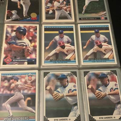 Baseball Cards - Hall of Famers - Near Mint Binder Full