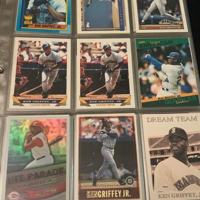 Baseball Cards - Hall of Famers - Near Mint Binder Full