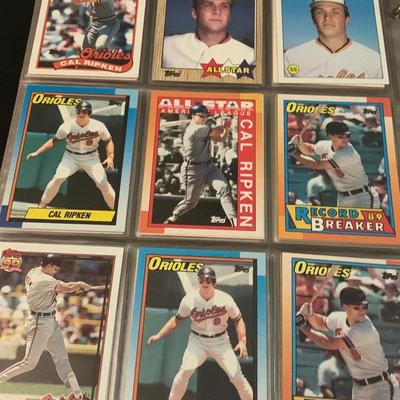 Baseball Cards - Hall of Famers - Near Mint Binder Full