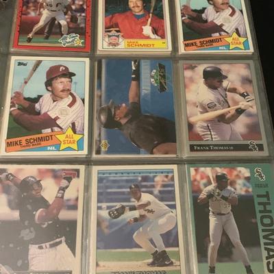 Baseball Cards - Hall of Famers - Near Mint Binder Full