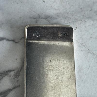 Vintage Sterling Silver Money Clip