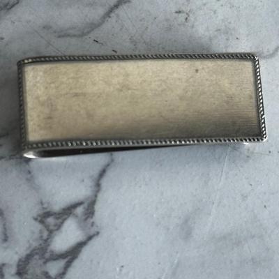 Vintage Sterling Silver Money Clip