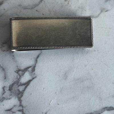 Vintage Sterling Silver Money Clip
