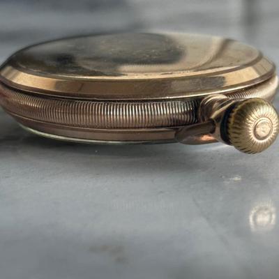 Beautiful Vintage Elgin Pocket Watch gold plated