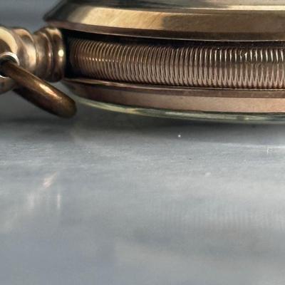 Beautiful Vintage Elgin Pocket Watch gold plated