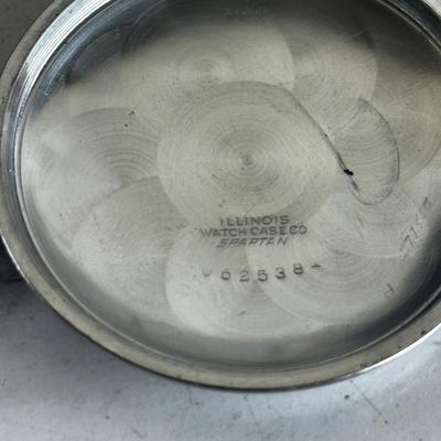 Vintage Waltham open face pocket watch