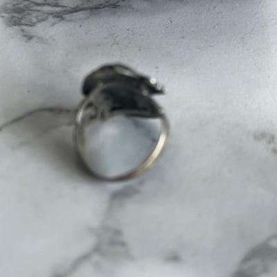 1950â€™s Art Nouveau style ring