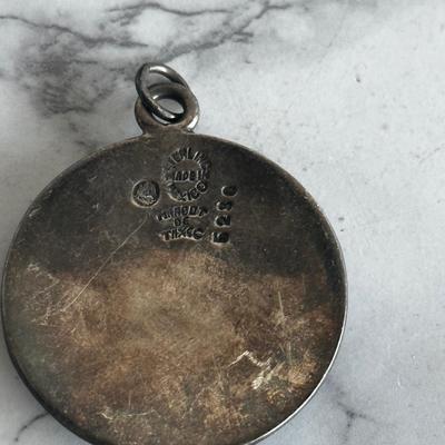 Margot de Taxco Aries, the ram, Zodiac Sterling Silver Pendant/Charm