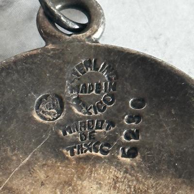 Margot de Taxco Aries, the ram, Zodiac Sterling Silver Pendant/Charm