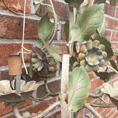 Vintage Italian Tole Hanging light