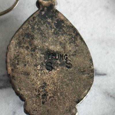 Sterling Silver Lapis Lazuli Earrings