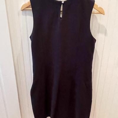 MILLY: NAVY BLUE DRESS WITH BOW (WOMEN'S) SIZE S