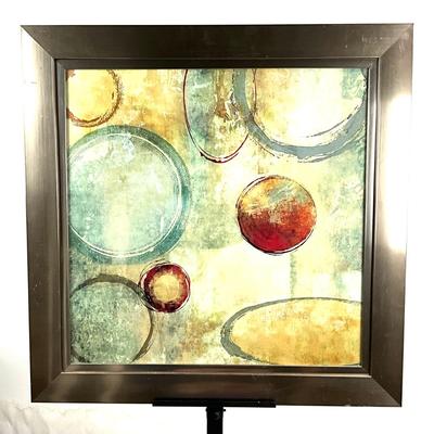 618 Large Abstract Decorative Framed Print