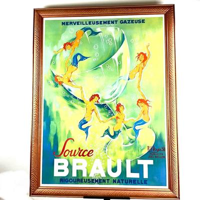 622 LARGE Framed Source Brault Framed Print by Philippe Noyer