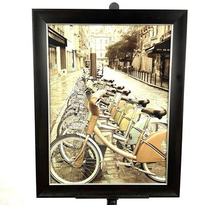 629 Vintage Bicycle Framed Print