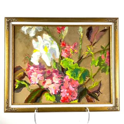 631 Original Acrylic on Board "Fiesta" by Donna McGill
