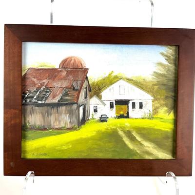 632 Original Oil Painting "Clark Barnes" by Val Witkowski