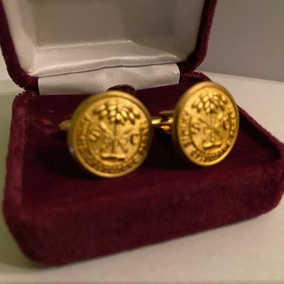 SC Palmetto Tree Cufflinks Waterbury Button Co
