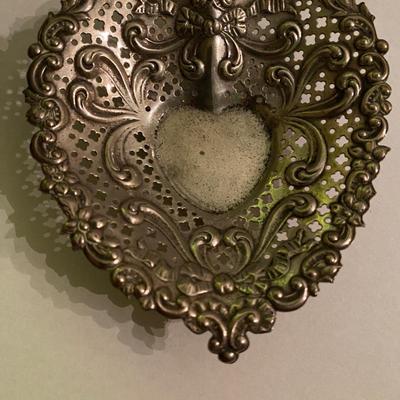 Gorham Sterling Silver Heart Trinket Dish