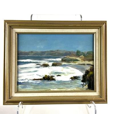 637 Original Acrylic Painting "LaJolia Coast" by Donna McGill