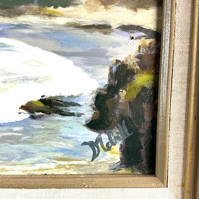 637 Original Acrylic Painting "LaJolia Coast" by Donna McGill