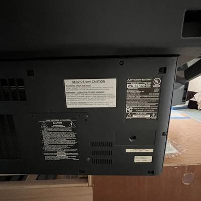 65' Mitsubishi projection TV
