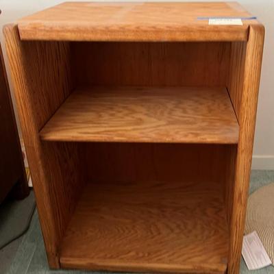 Oak wood cabinet