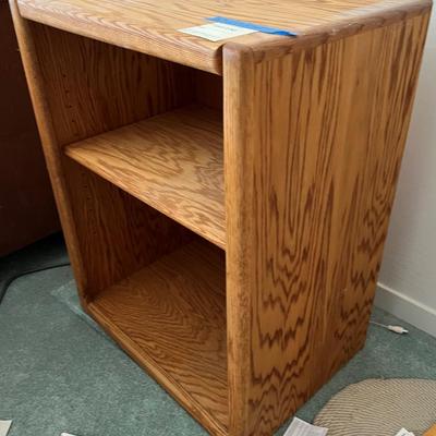 Oak wood cabinet